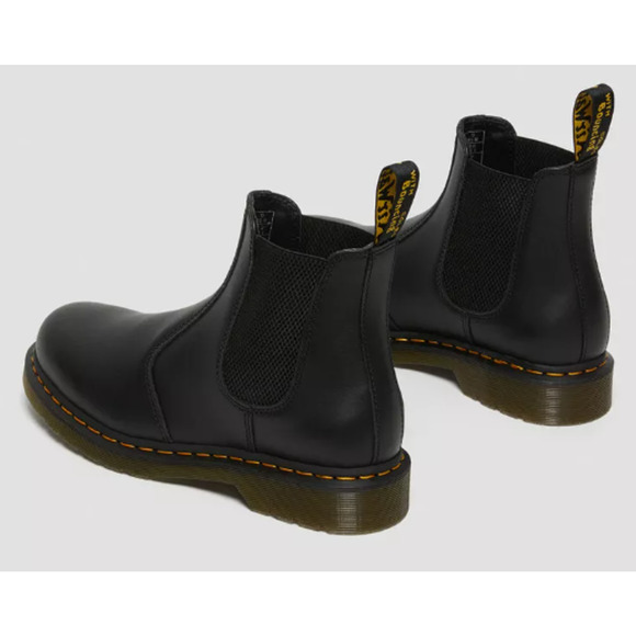 DR. MARTENS 2976 NAPPA LEATHER CHELSEA BOOTS Black Size 8 - Picture 4 of 10